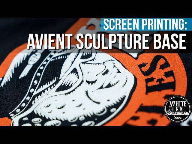 Avient Sculpture Base  | White Ink Wednesday