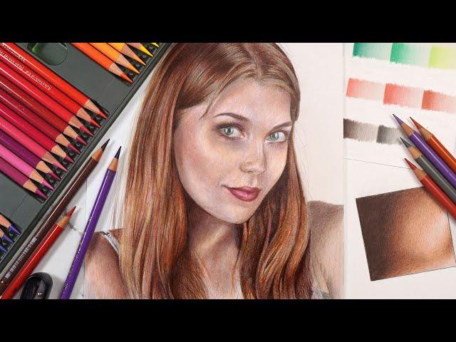 How To Draw Skin Tones With Colored Pencils