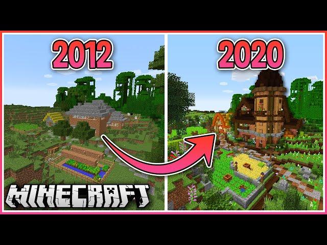 Transforming My First Minecraft Survival World!