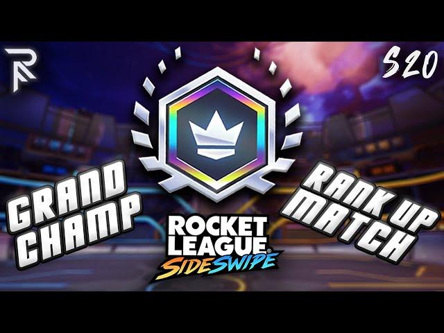 Grand Champion 2v2 Rank-up Match | Rocket League Sideswipe Season 20