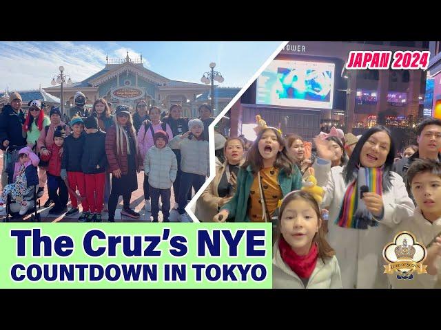 The Cruz’s NYE Countdown in Tokyo  | Japan Tour | Joel Cruz Official