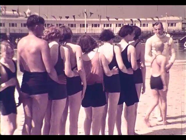 Blackpool C1936, 1930s and the South Shore Lido Swimming Pool, F955b