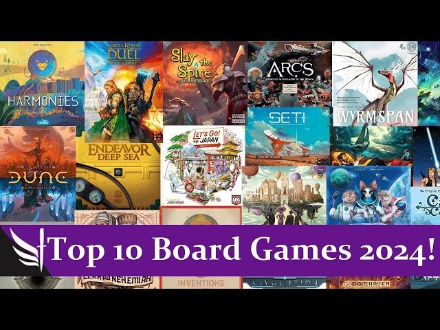 Top Board Games of 2024 (Top 10)