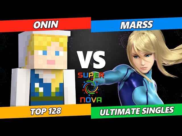 Supernova 2024 - Onin (Steve) Vs. Marss (Zero Suit Samus) Smash Ultimate Tournament