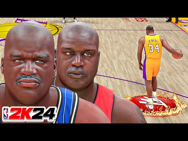 Bullying Everyone W/ EVERY Shaq In NBA 2k24 Play Now Online