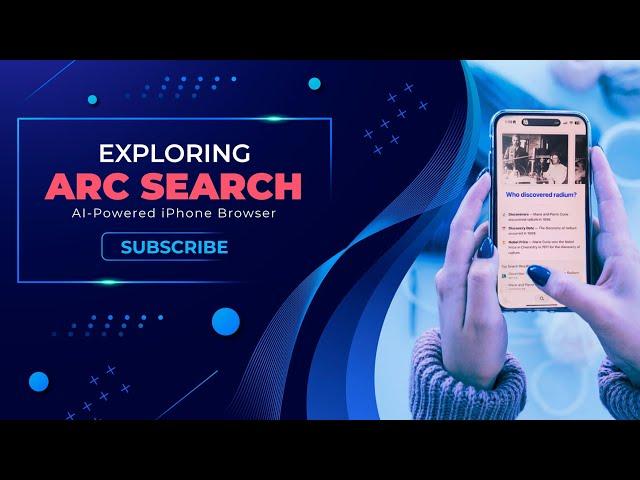 Arc Search: The Ultimate iOS Browser | Tech Review