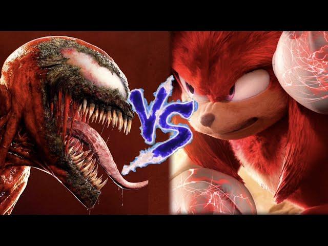 CARNAGE vs KNUCKLES - Epic Supercut Battle!