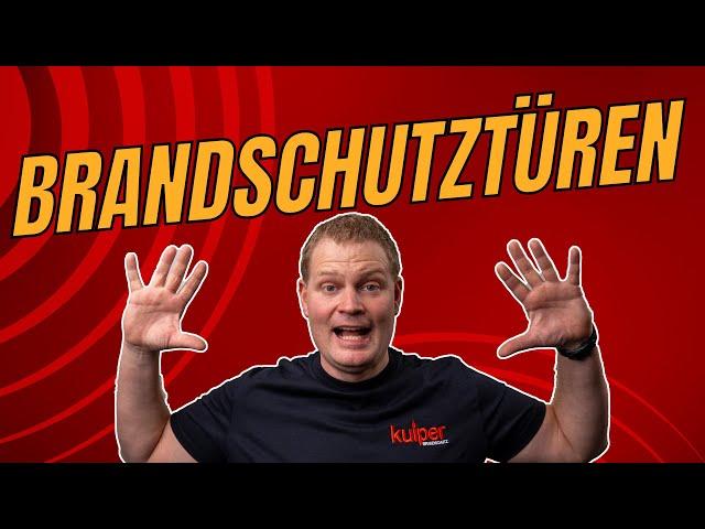 Brandschutztüren | Das solltest Du unbedingt wissen #Brandschutzdozenten