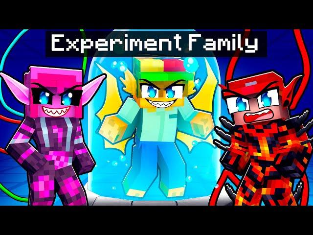 Having an EXPERIMENT FAMILY in Minecraft!