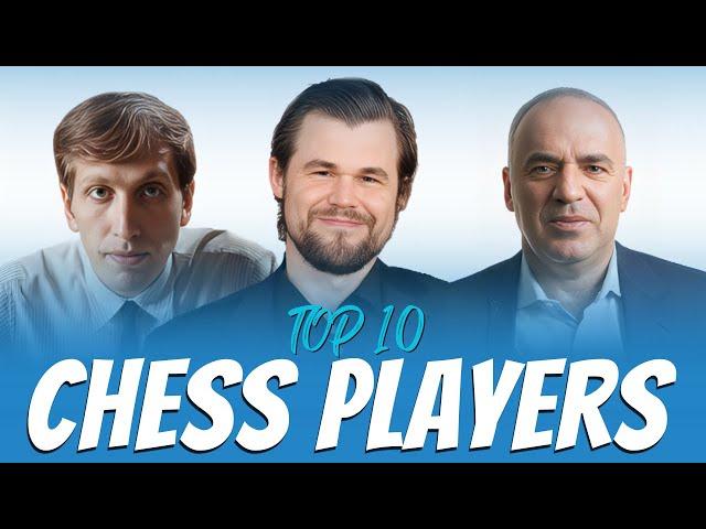 Top 10 Greatest Chess Players of All Time #chess