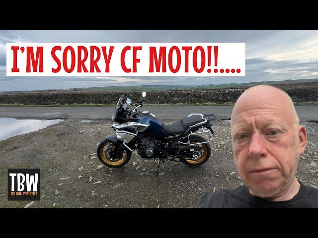 CF Moto - An Apology