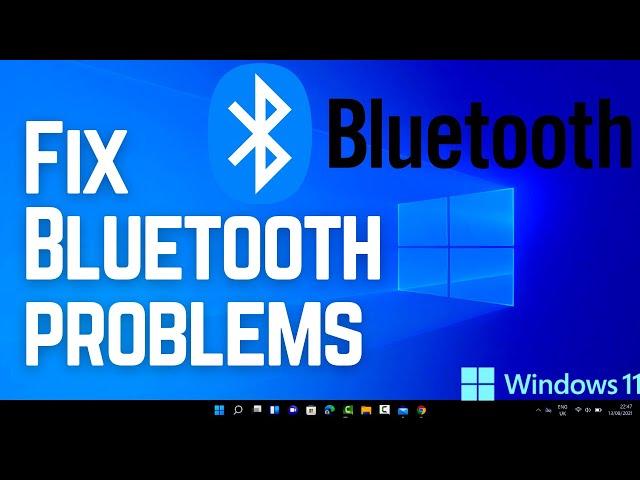 How To FIX Bluetooth Device Not Working On Windows 11