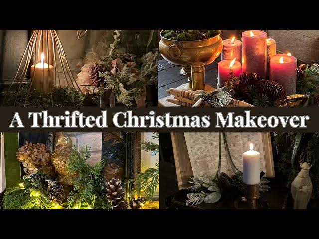 Creating Timeless Holiday Decor Using ONLY Thrift Store Finds!