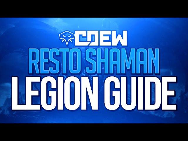 Restoration Shaman Legion PVP Guide by Cdew