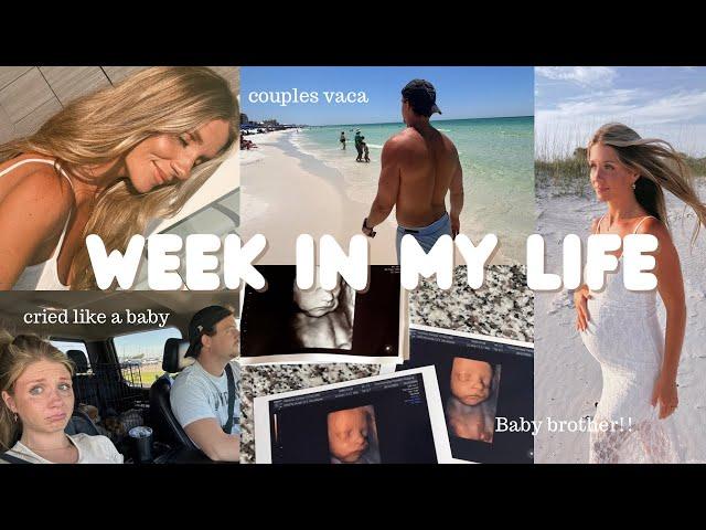 VLOG: first time being away from my toddler + couple's beach vaca  + baby names!