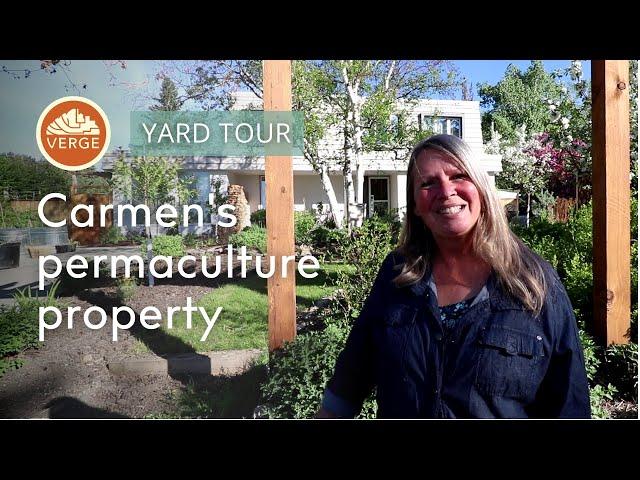 Touring Carmen’s Urban Farm Permaculture Project in Calgary, Alberta