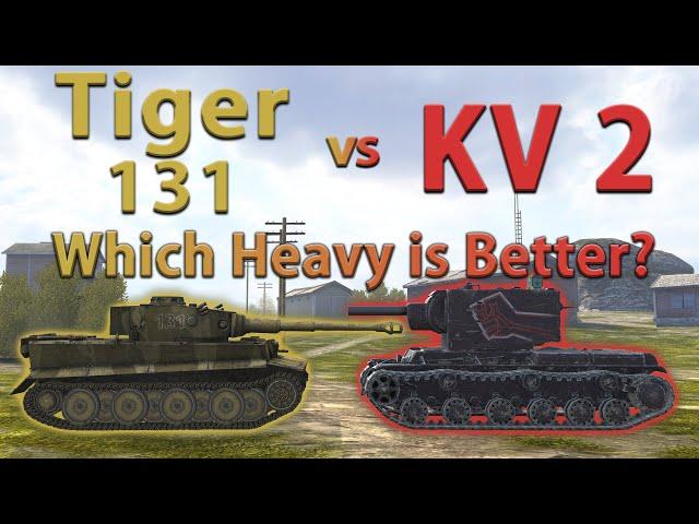 WOT Blitz Face Off || Tiger 131 vs KV-2