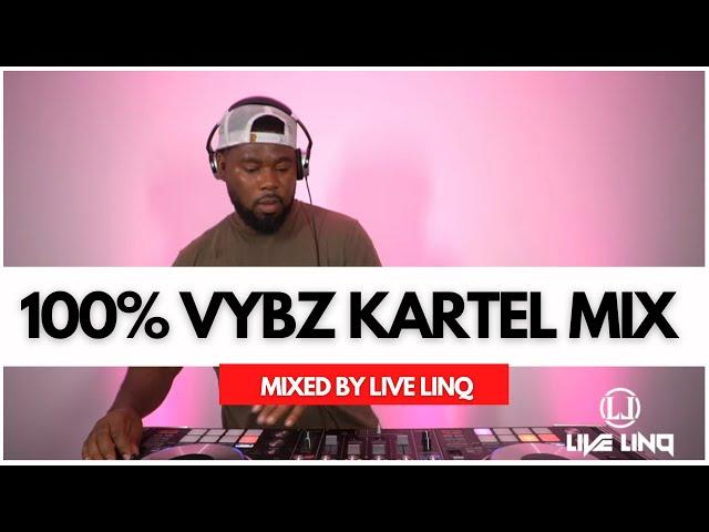 100% VYBZ KARTEL DANCEHALL MIX 2024| | 100% Gaza  | Set Free Mix |  Mix By Live LinQ