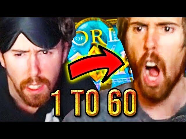 Asmongold Journey To Level 60 - Classic WoW Highlights SUPERCUT