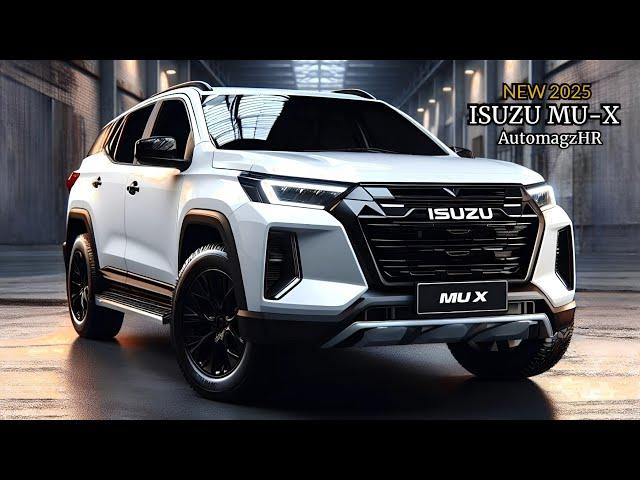 COMING SOON..!! Isuzu MU-X 2025 - The Best SUV that Gets More Powerful!