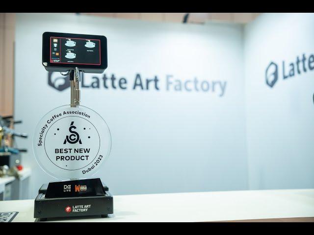 Latte Art Factory Wins Best New Product at World of Coffee Dubai 2023