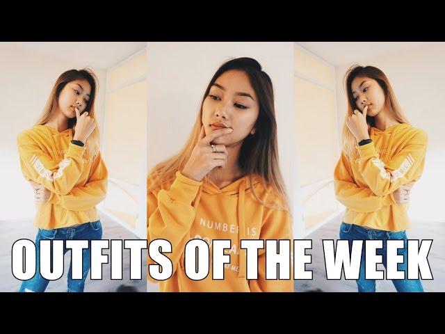 OUTFITS OF THE WEEK || Thuvan Pham