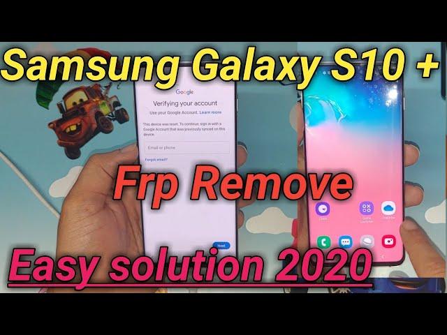 Samsung Galaxy S10+ /S10/Note10/Note10+ Frp Bypass /Google Account Remove Android 10 New Method 2020