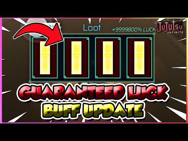 Jujutsu Infinite New 100% Guaranteed Legendary,Special Grade,Unique Luck Update! (CODE)