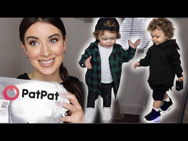 Trying Pat Pat for the first time! | Toddler boys clothing haul 2021