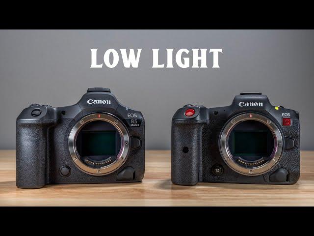 Canon R5 II vs R5C - Low Light