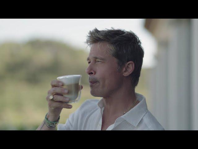 Brad Pitt with Rivelia by DeLonghi