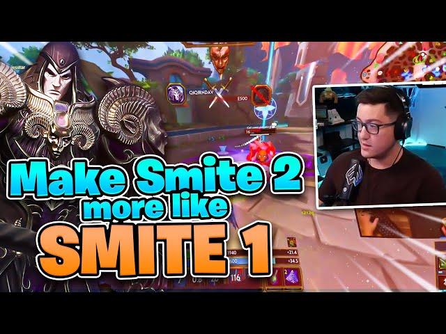 SHOULD THEY MAKE DAMAGE SPIKES MORE LIKE OG SMITE? - Thanatos Smite 1 Gameplay