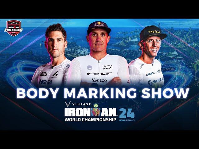 Body Marking Show | 2024 VinFast IRONMAN World Championship, Kona, Men's Edition