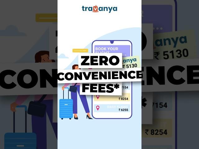  ZERO Convenience Fee on Flight Bookings!