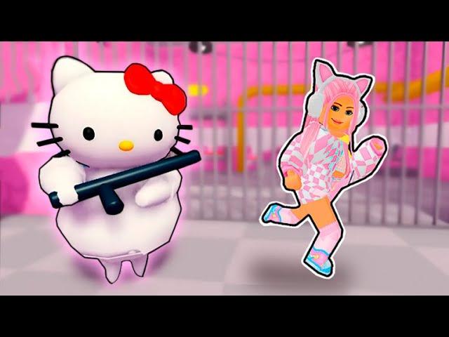 ПОБЕГ ИЗ ТЮРЬМЫ ХЕЛЛОУ КИТТИ ! HELLO KITTY BARRY'S PRISON RUN!