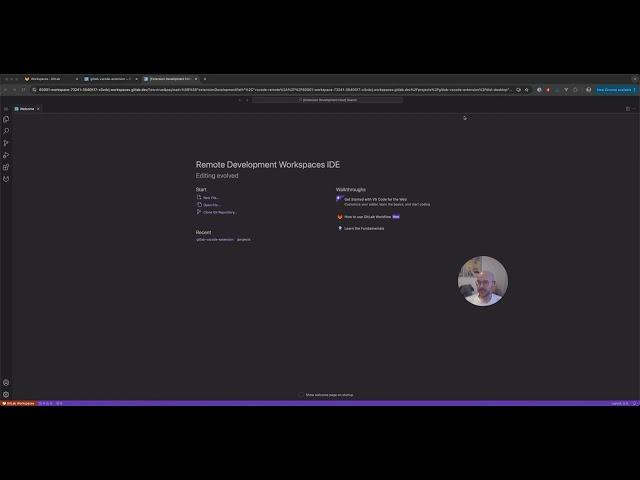 Using Workspaces to develop GitLab VS Code Extension Demo 