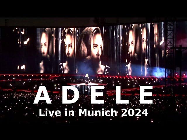 Adele - 10 Full Songs - Adele Live In Munich 10.08.2024 - Messe München