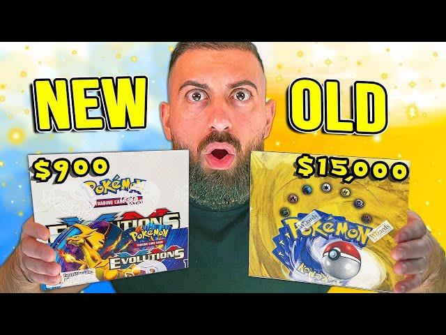 New vs Original Pokemon Box! ($15,000)