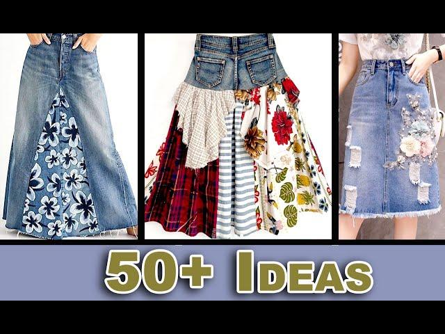 50+Thrift Flip Ideas for Your Old Jeans | Upcycling