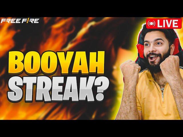 [LIVE] V Bagde GameplayGarena Free Fire99+ Booyah Streak Challenge