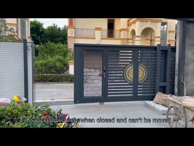 Which sliding gate design do you prefer?