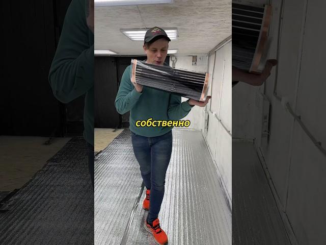 установили теплый пол в гараж за 50 000 рублей