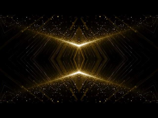 particles gold glitter bokeh award dust  abstract background loop