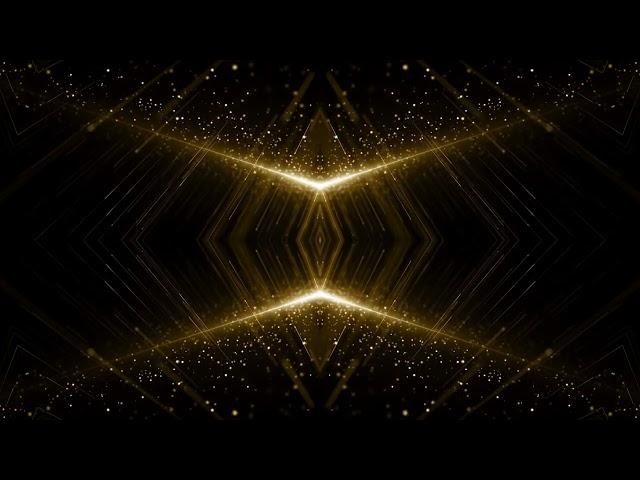 particles gold glitter bokeh award dust  abstract background loop