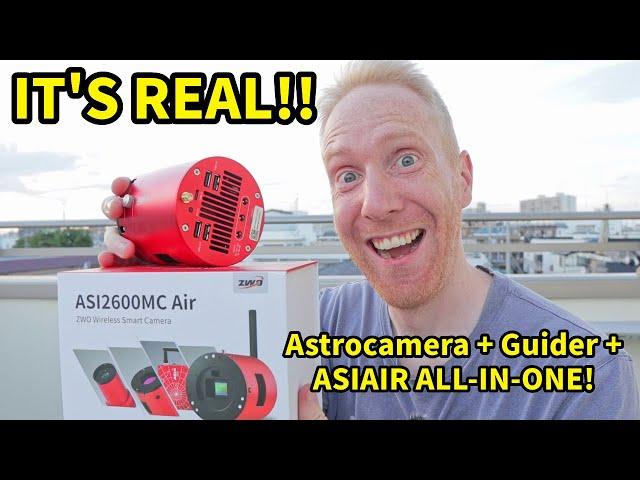 This Astro Smart Camera does EVERYTHING! Perfect for beginners? REVIEW of ZWO ASI2600MC Air!