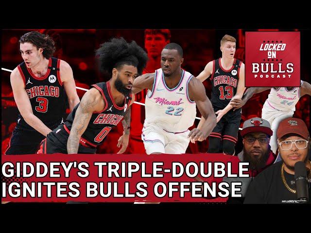 Giddey's Triple-Double IGNITES Bulls Offense Against Miami