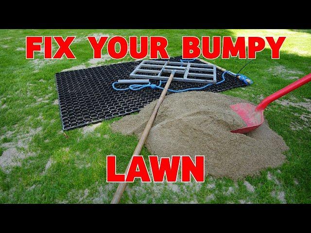 Make your lawn  LEVEL & SMOOTH with this EASY to follow guide