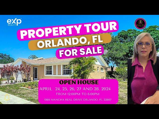 Property Tour Orlando, FL Home For Sale