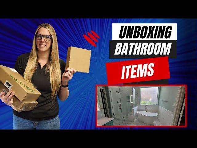 NG Platinum Homes | Undermount Rectangular Sink Review and Unboxing Bathroom Renovation Items!