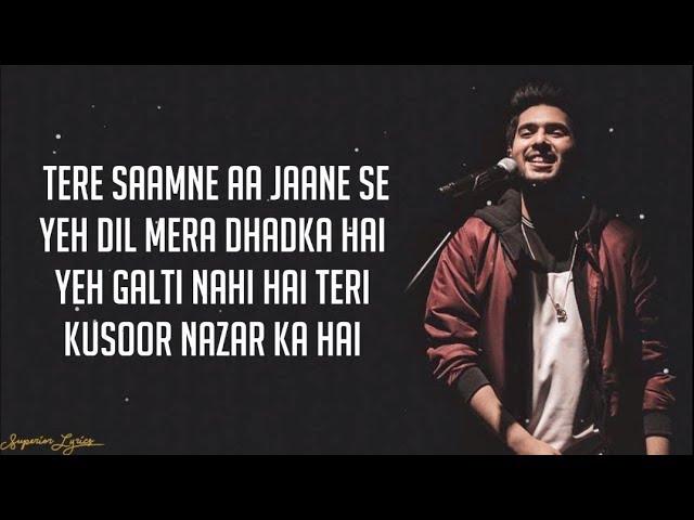 Dil Mein Chhupa Loonga - Wajah Tum Ho (Lyrics) | Armaan Malik & Tulsi Kumar | Meet Bros